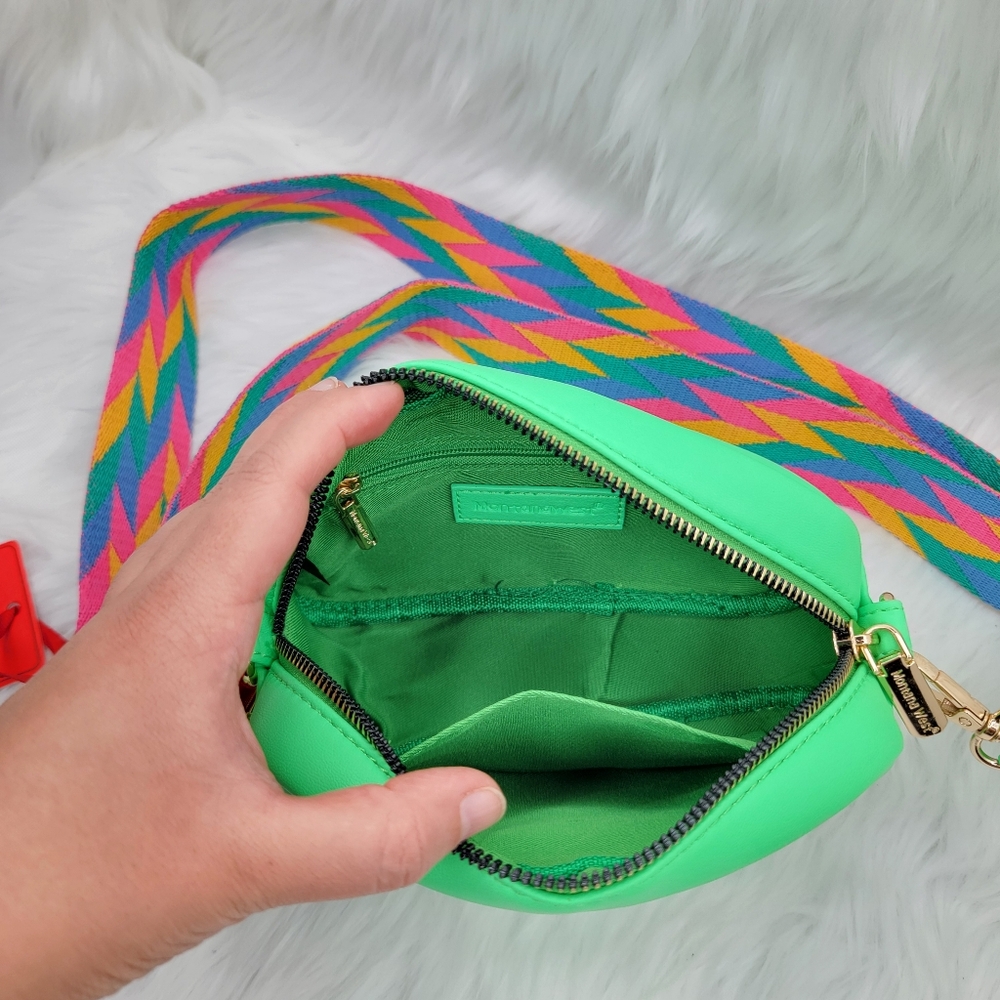 Montana West small crossbody bag mini pouch cute and fun color adjustable strap. - Picture 8 of 8
